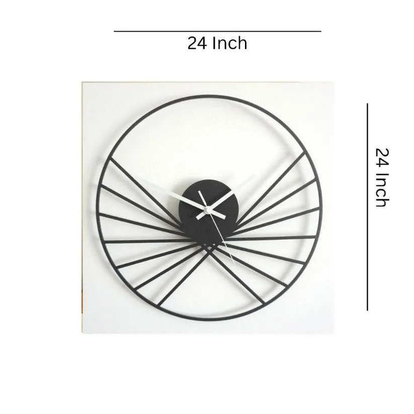ROUND V  WALL CLOCK
