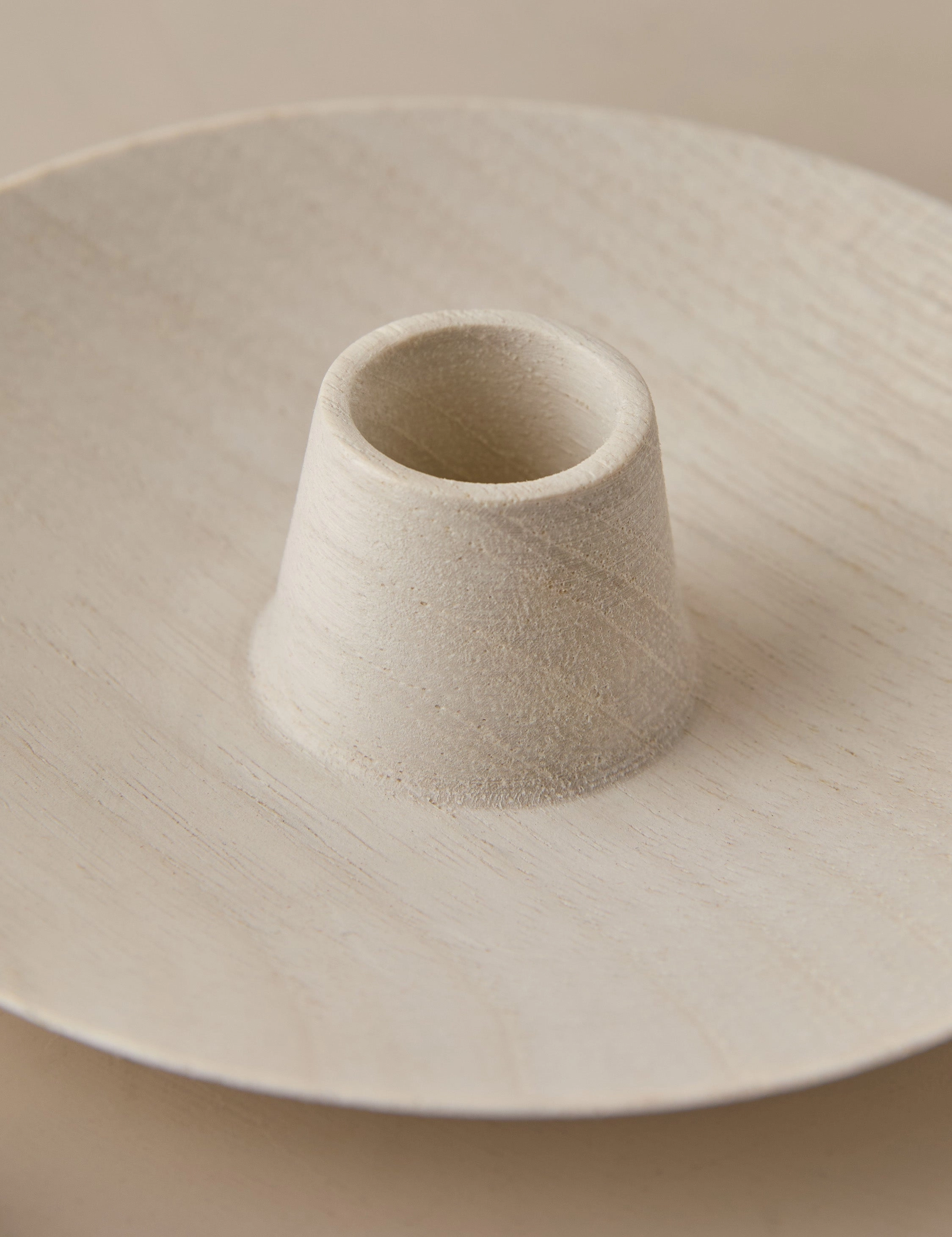 Round Taper Holders (Set of 2) by Itza Wood