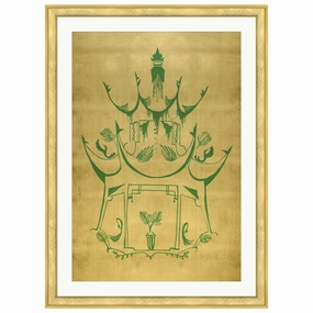 Royal Pagoda 1 Framed Wall Art 