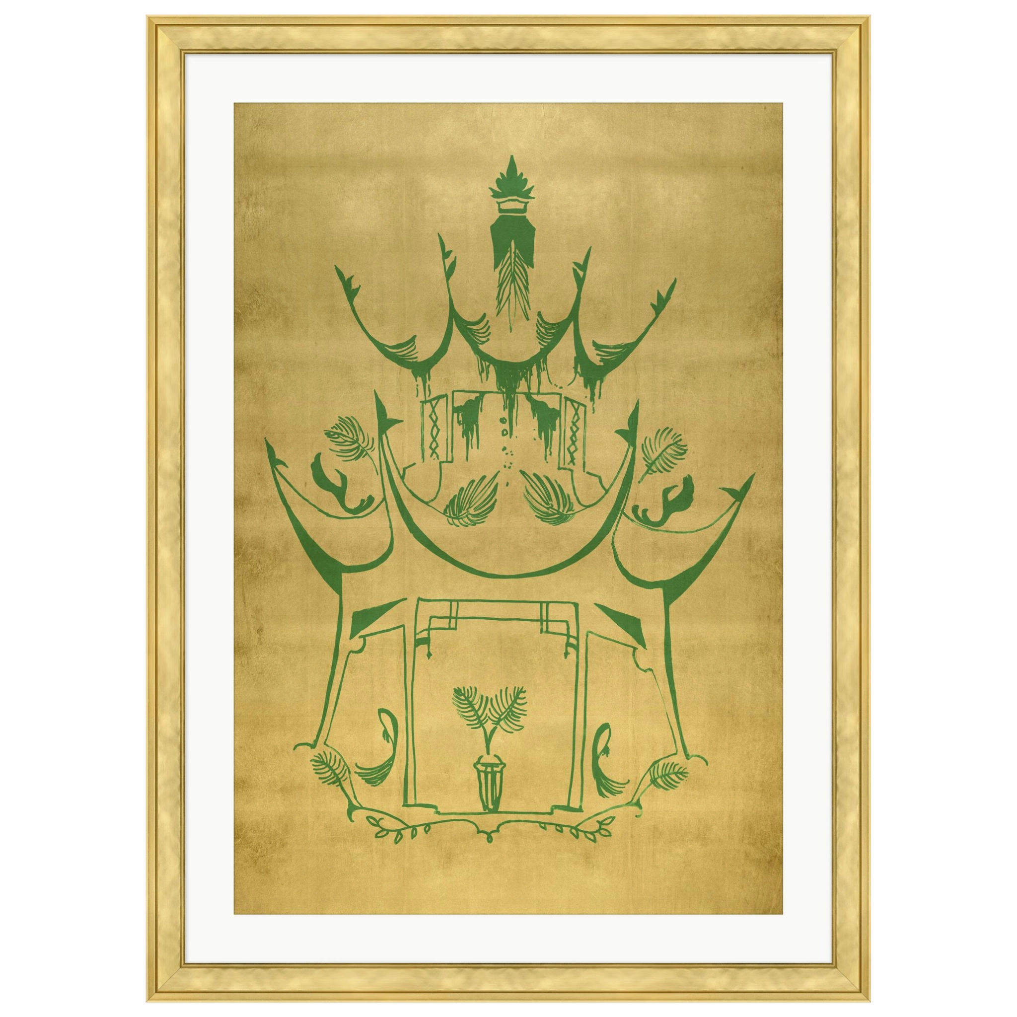 Royal Pagoda 1 Framed Wall Art 