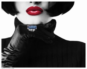 Ruby Lips I 
