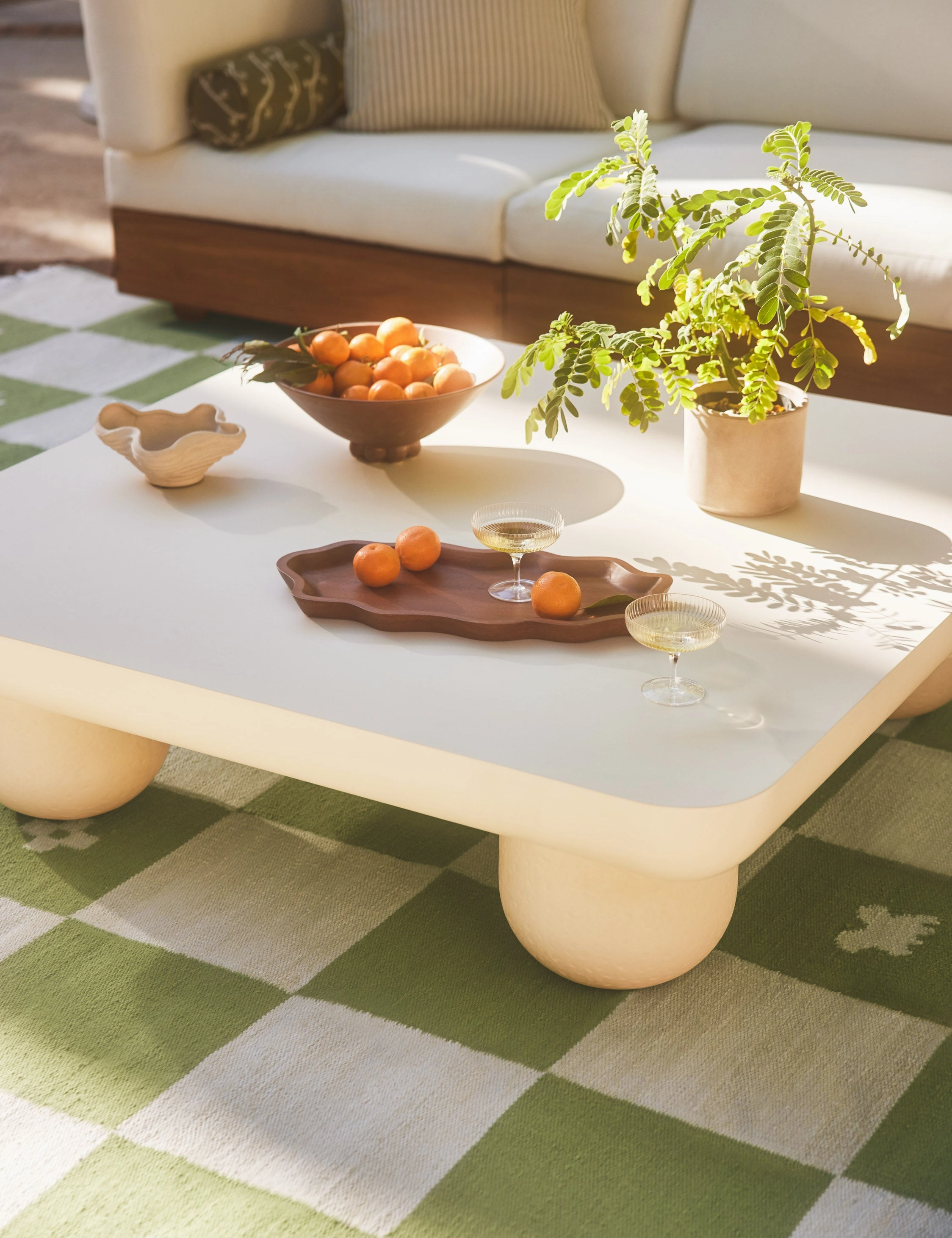 Ruffle Serving Tray by Sarah Sherman Samuel