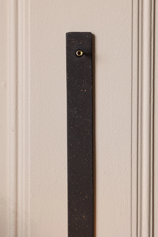 Rustic-Style Pillar Candle Wall Sconce