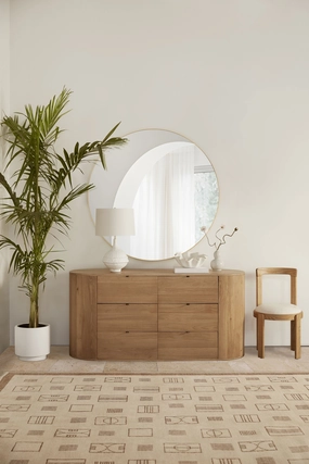 Saba Round Mirror 