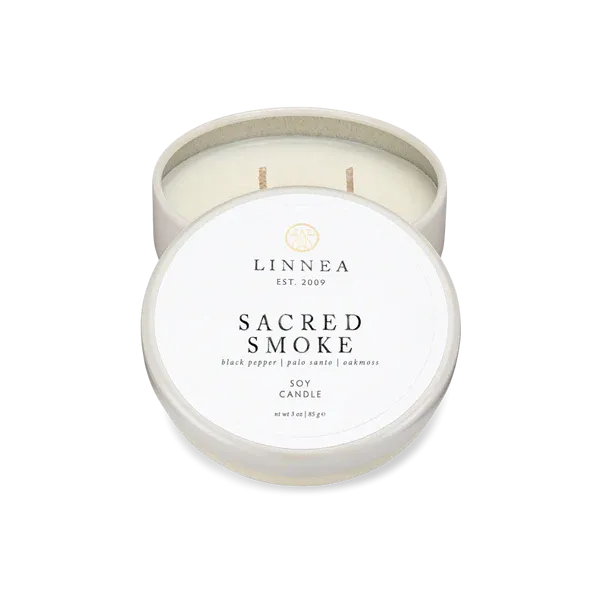 Sacred Smoke 2 Wick Candle