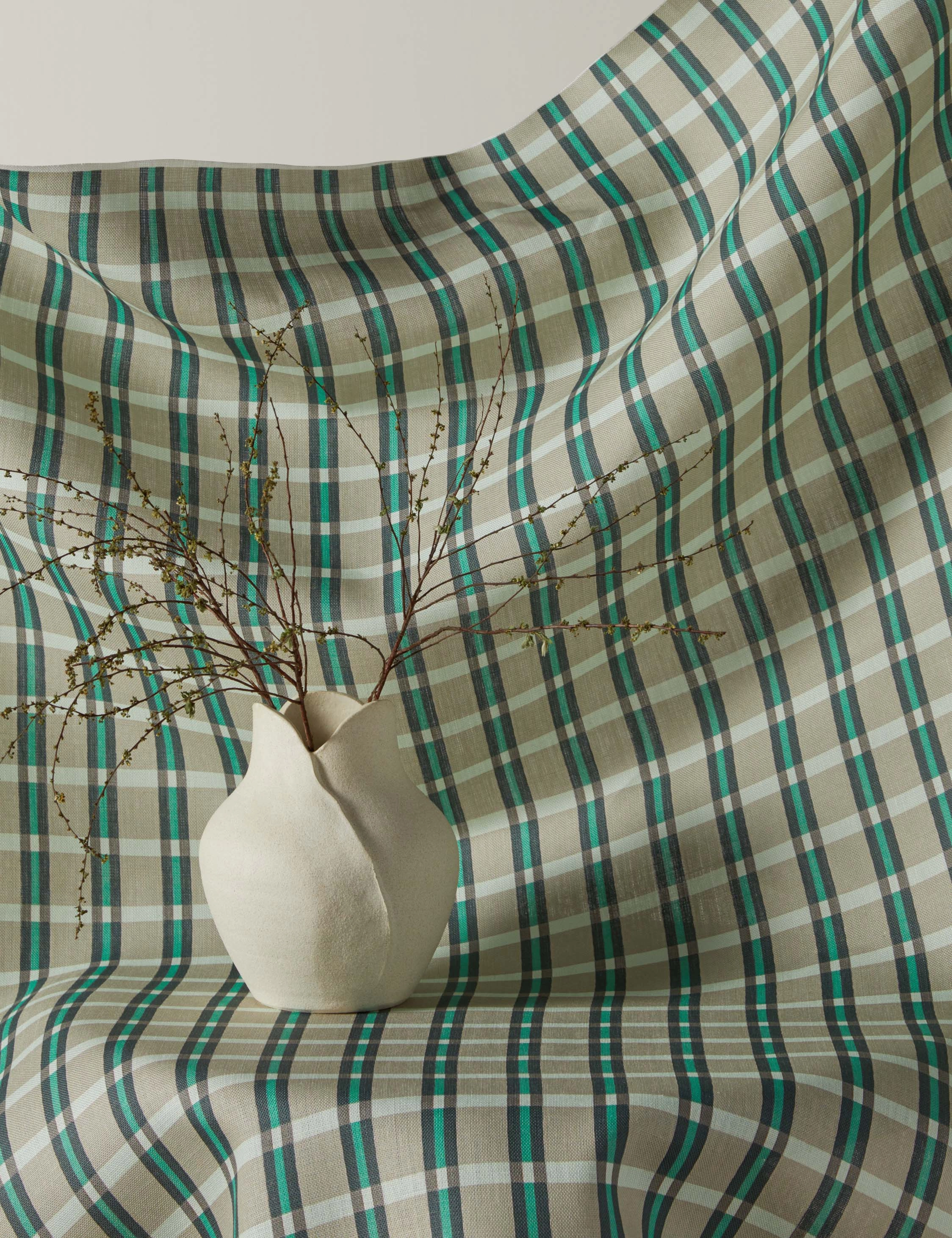Sadie Linen Fabric by Annie Coop