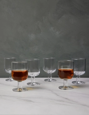 Safra Wine Glasses (Set of 6) by Costa Nova 