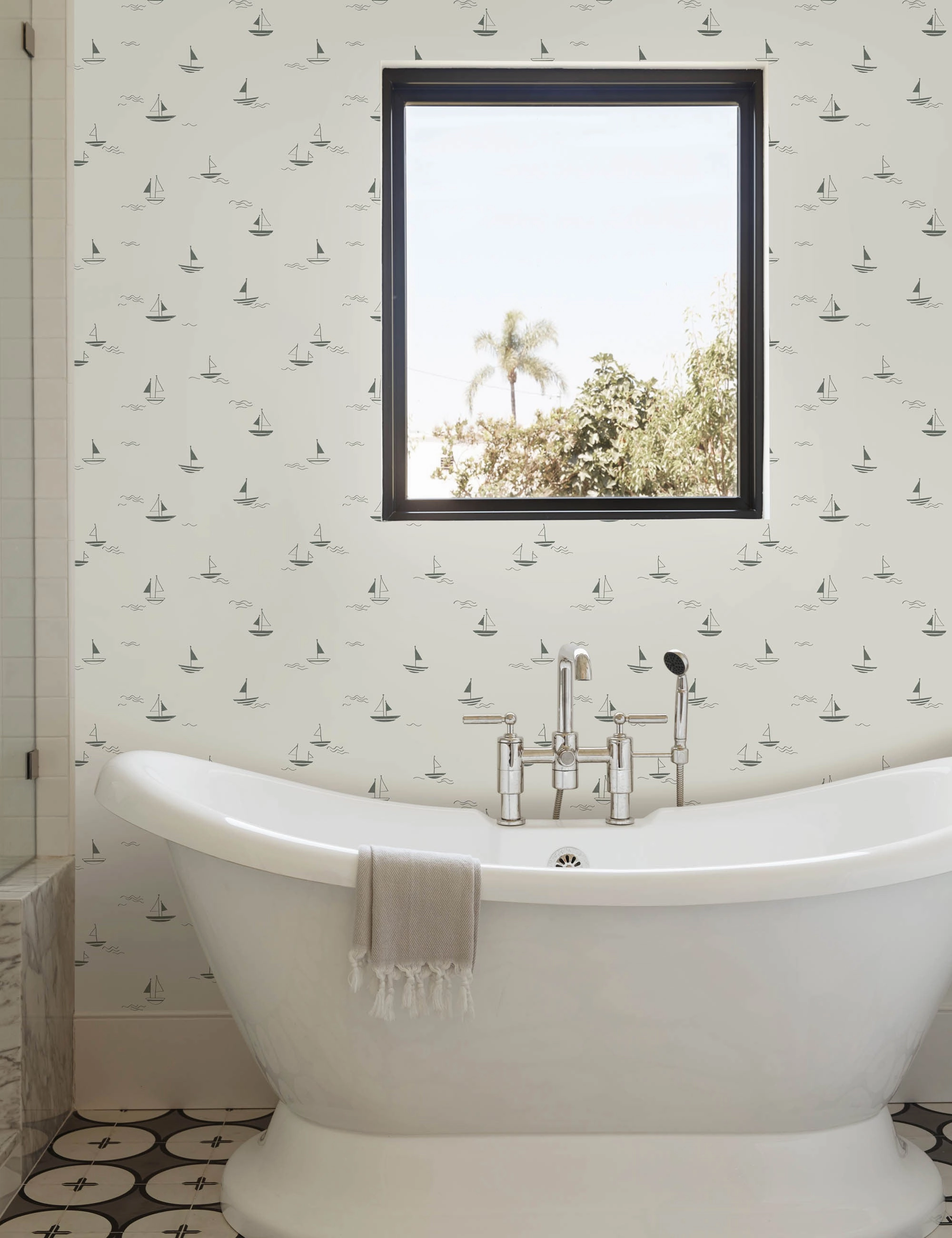 Sailboat Wallpaper by Rylee   Cru
