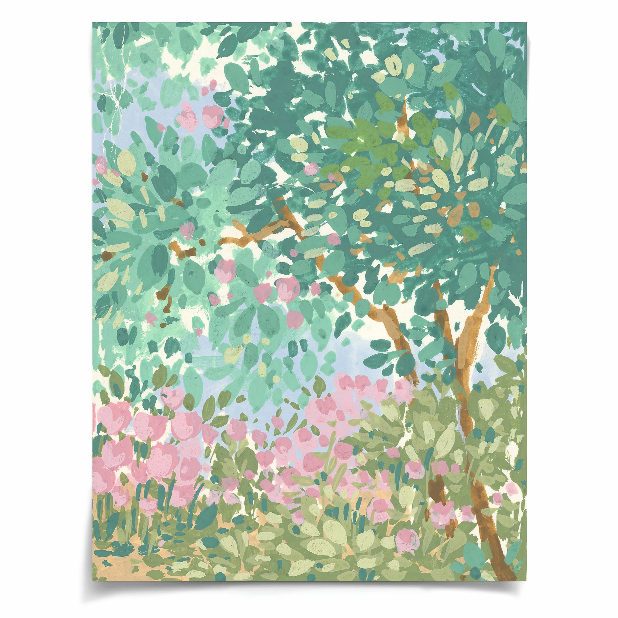 Saint-Fiacre Archive, Trees and Clouds