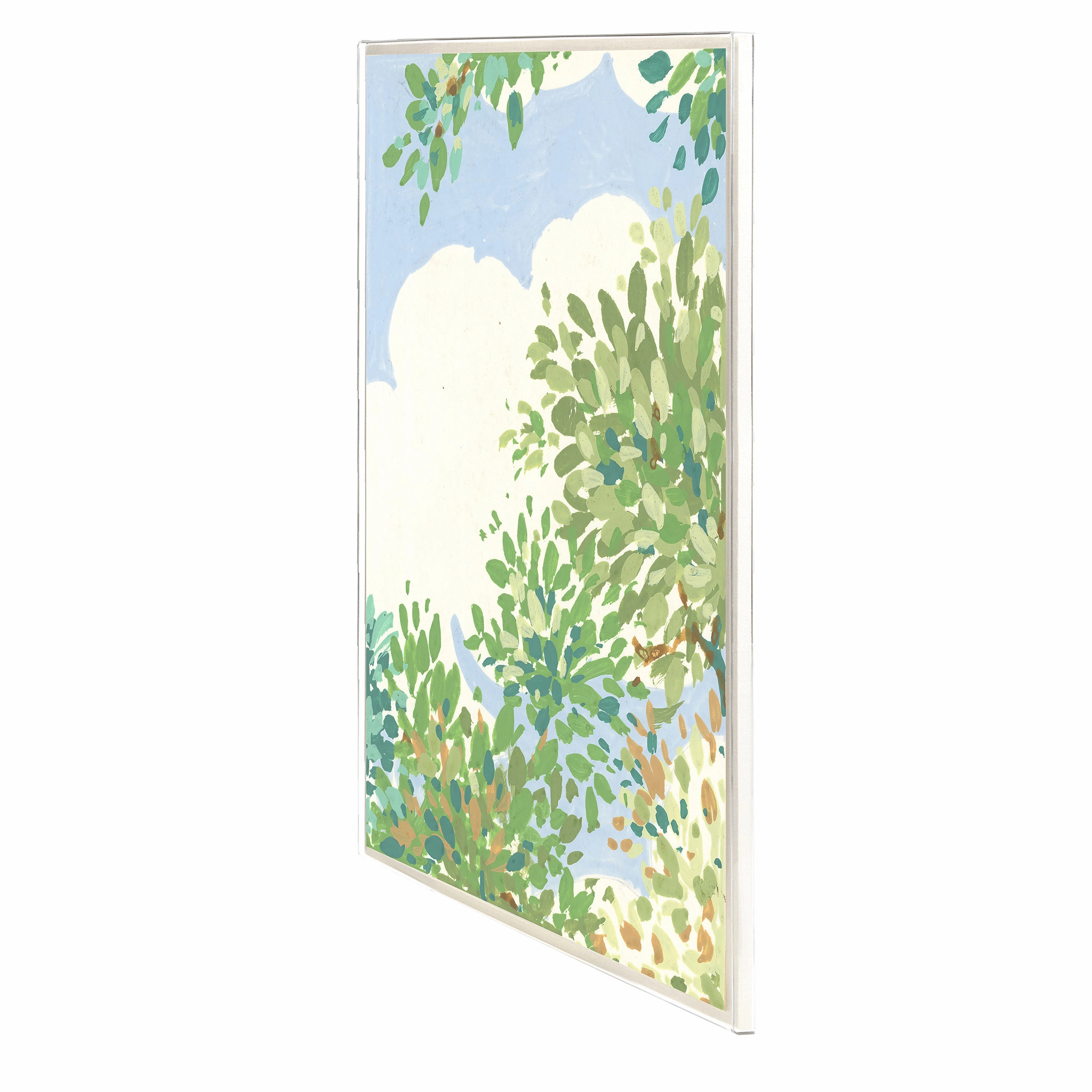 Saint-Fiacre Archive, Trees and Clouds