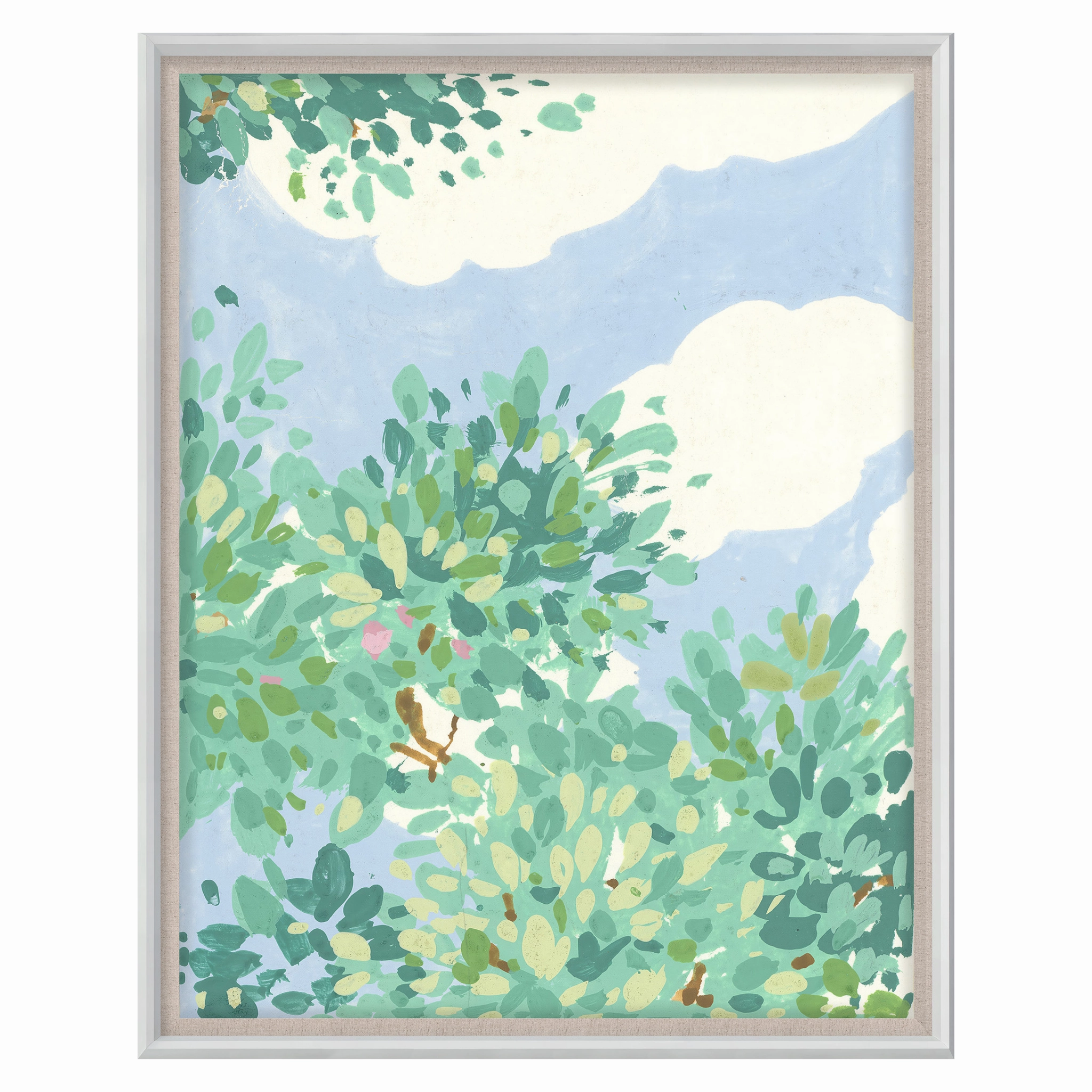 Saint-Fiacre Archive, Trees and Clouds