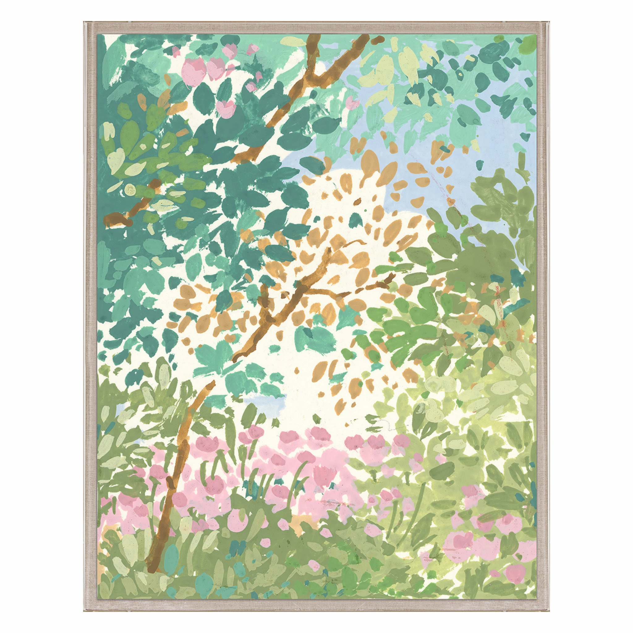 Saint-Fiacre Archive, Trees and Clouds