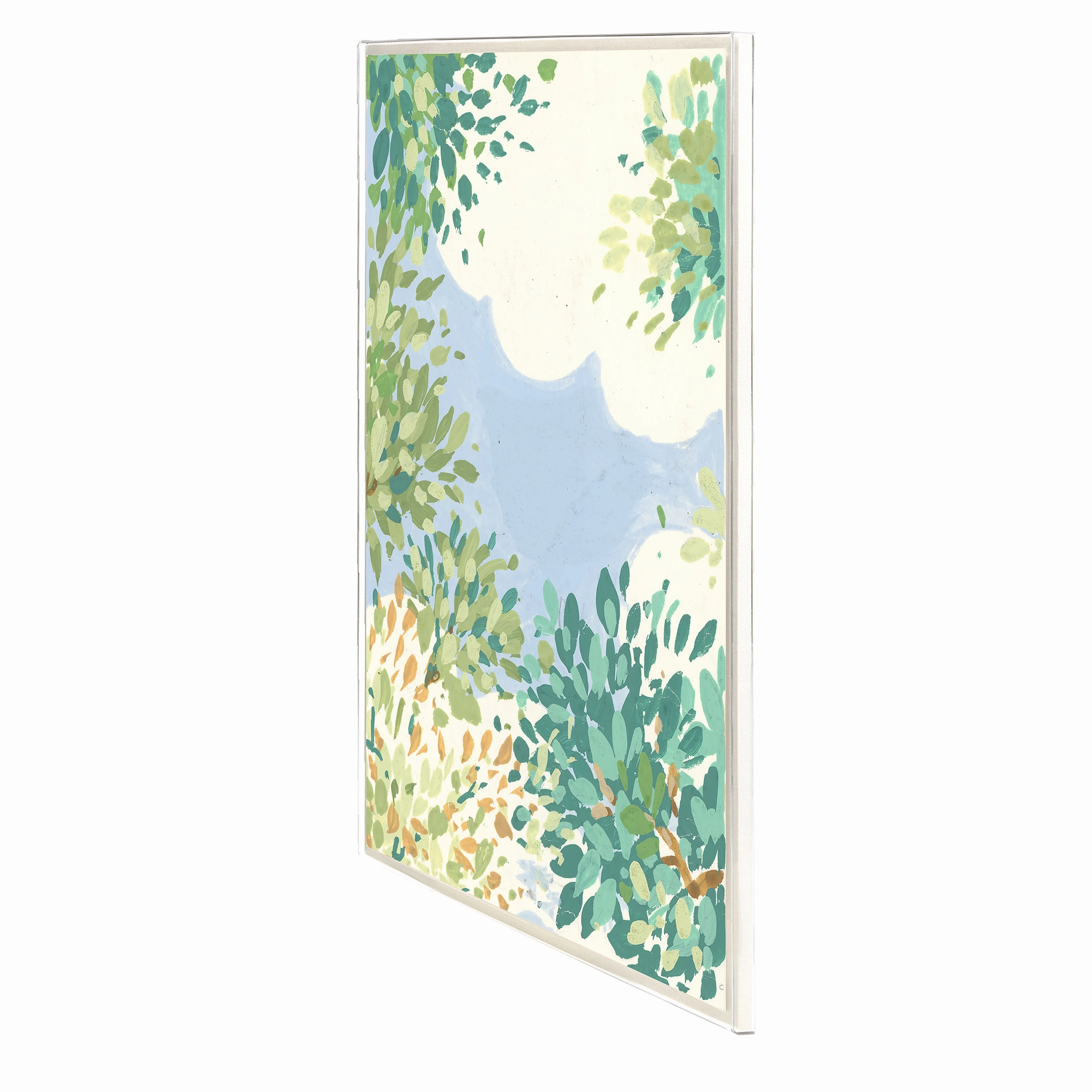 Saint-Fiacre Archive, Trees and Clouds