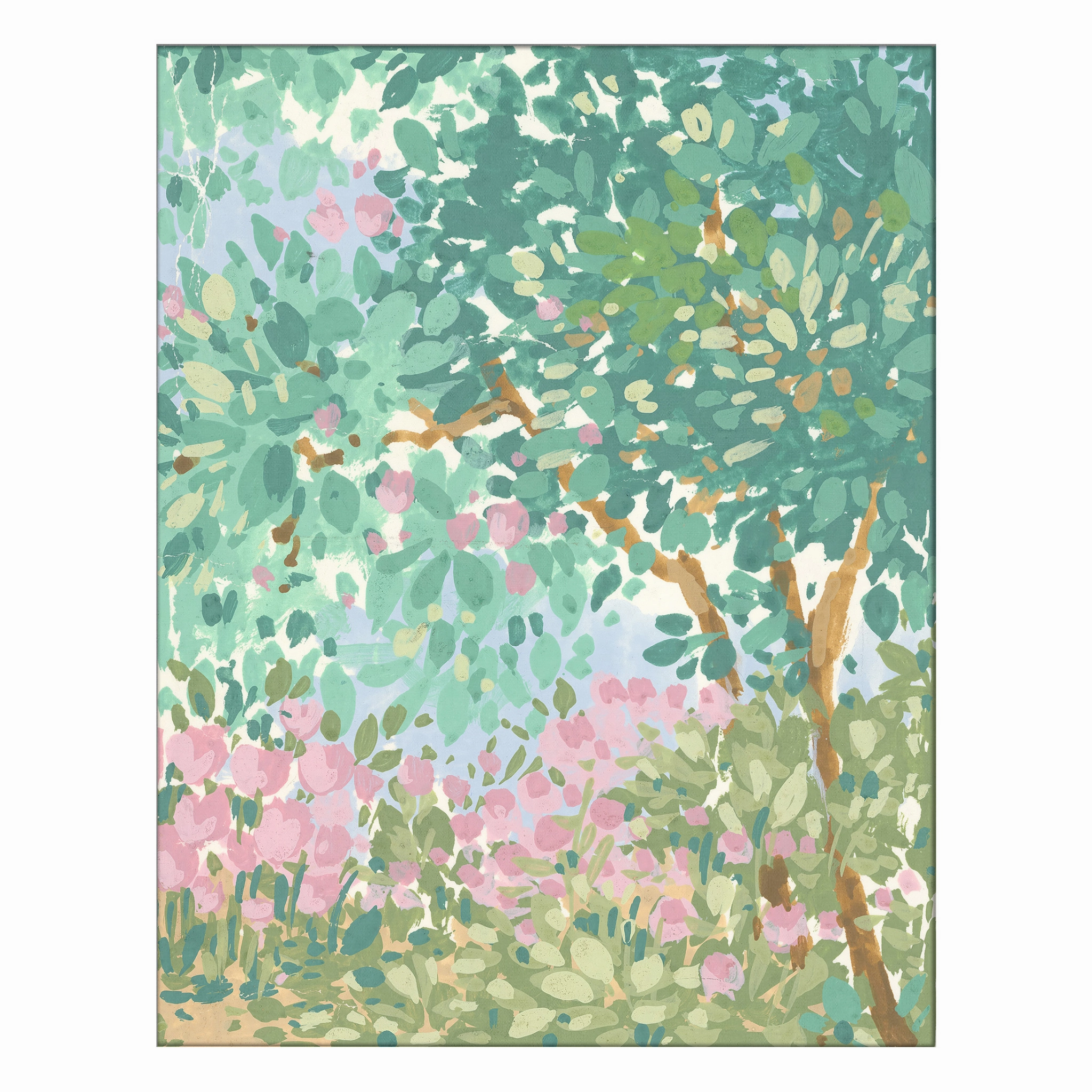Saint-Fiacre Archive, Trees and Clouds
