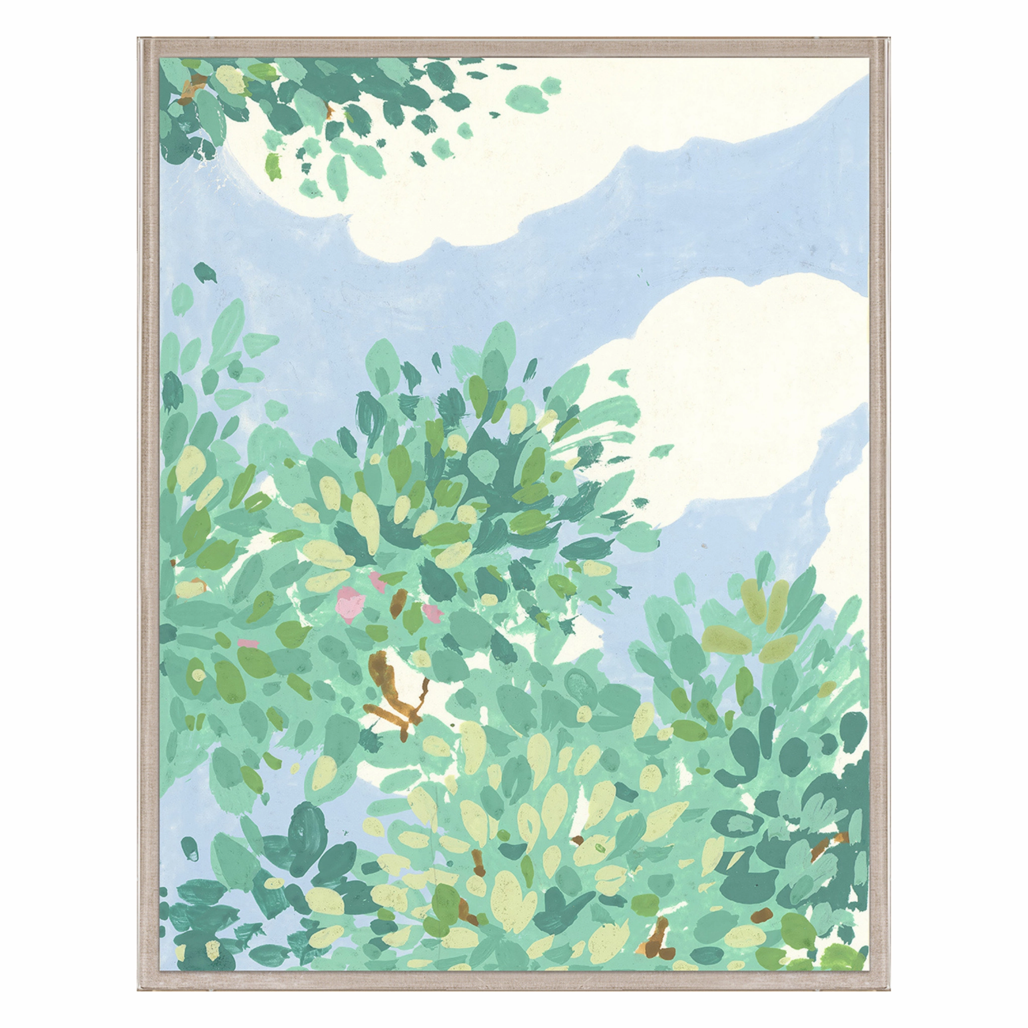 Saint-Fiacre Archive, Trees and Clouds