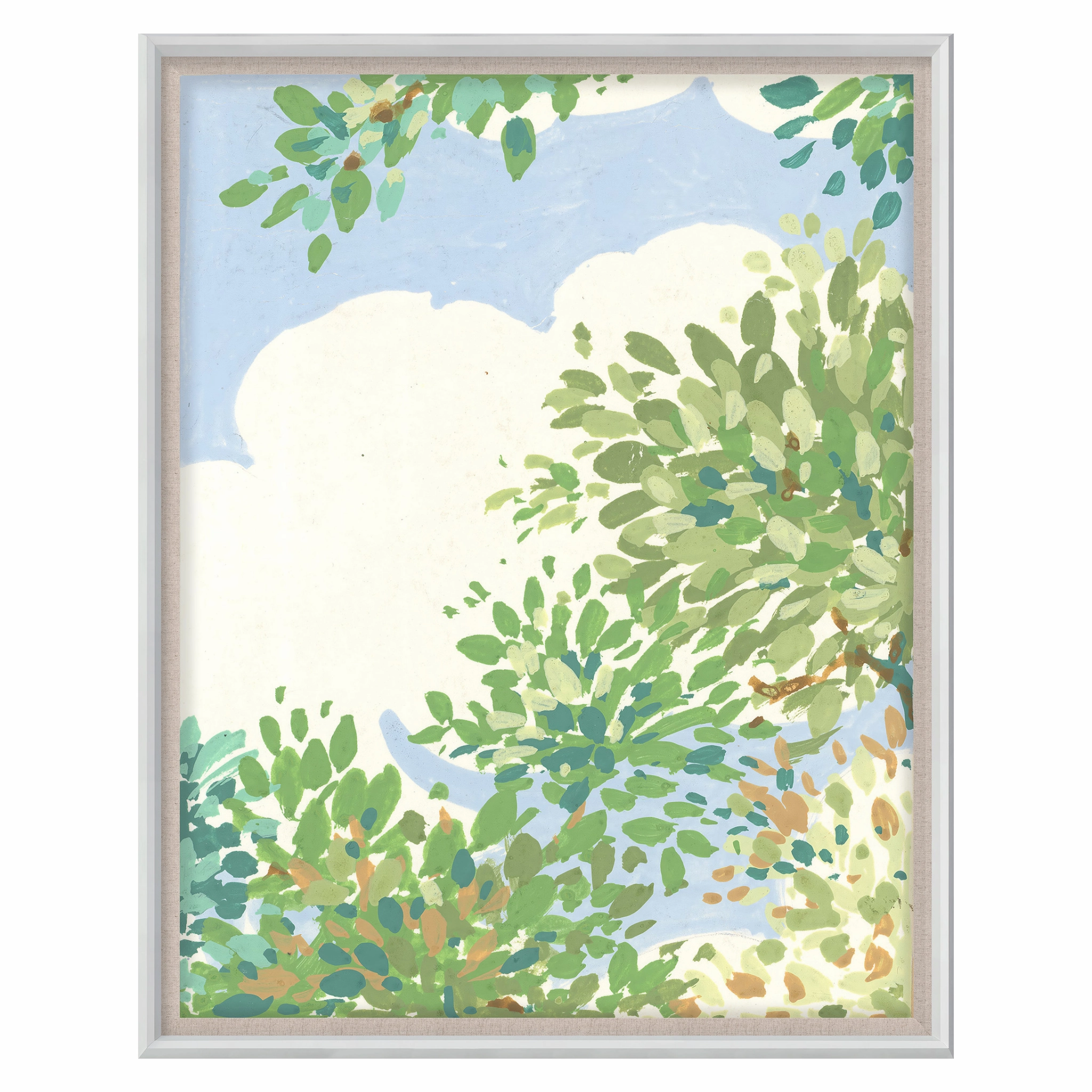 Saint-Fiacre Archive, Trees and Clouds
