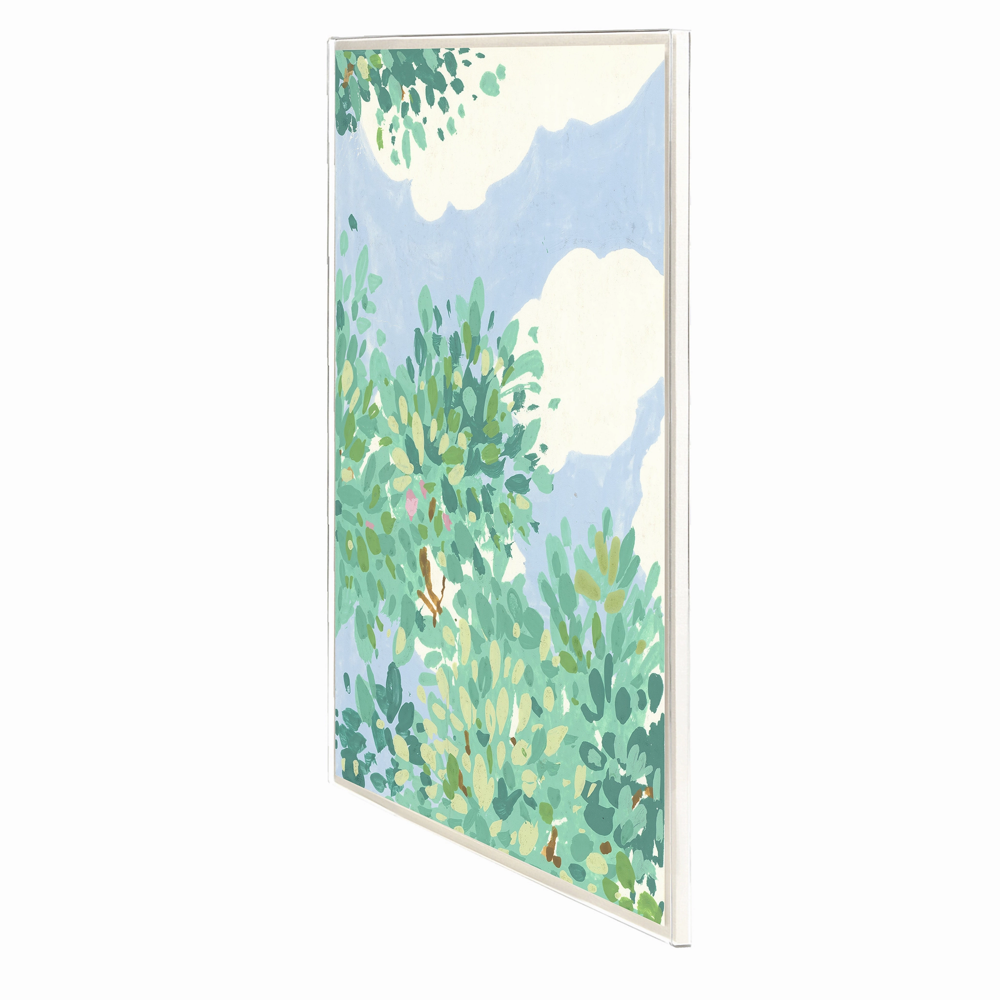 Saint-Fiacre Archive, Trees and Clouds