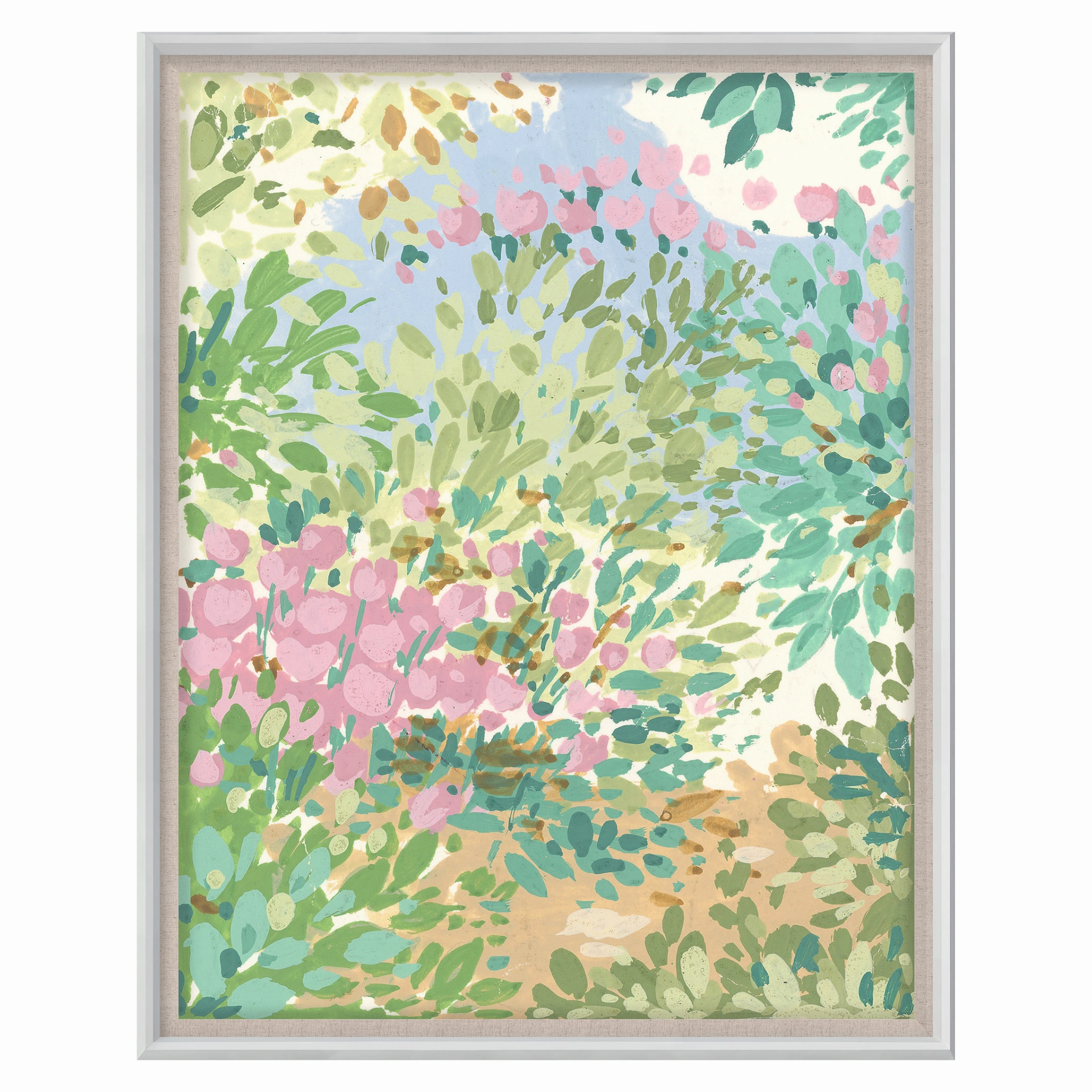 Saint-Fiacre Archive Watercolor Garden