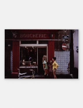 Saint-Tropez Boucherie Photography Print by Slim Aarons 