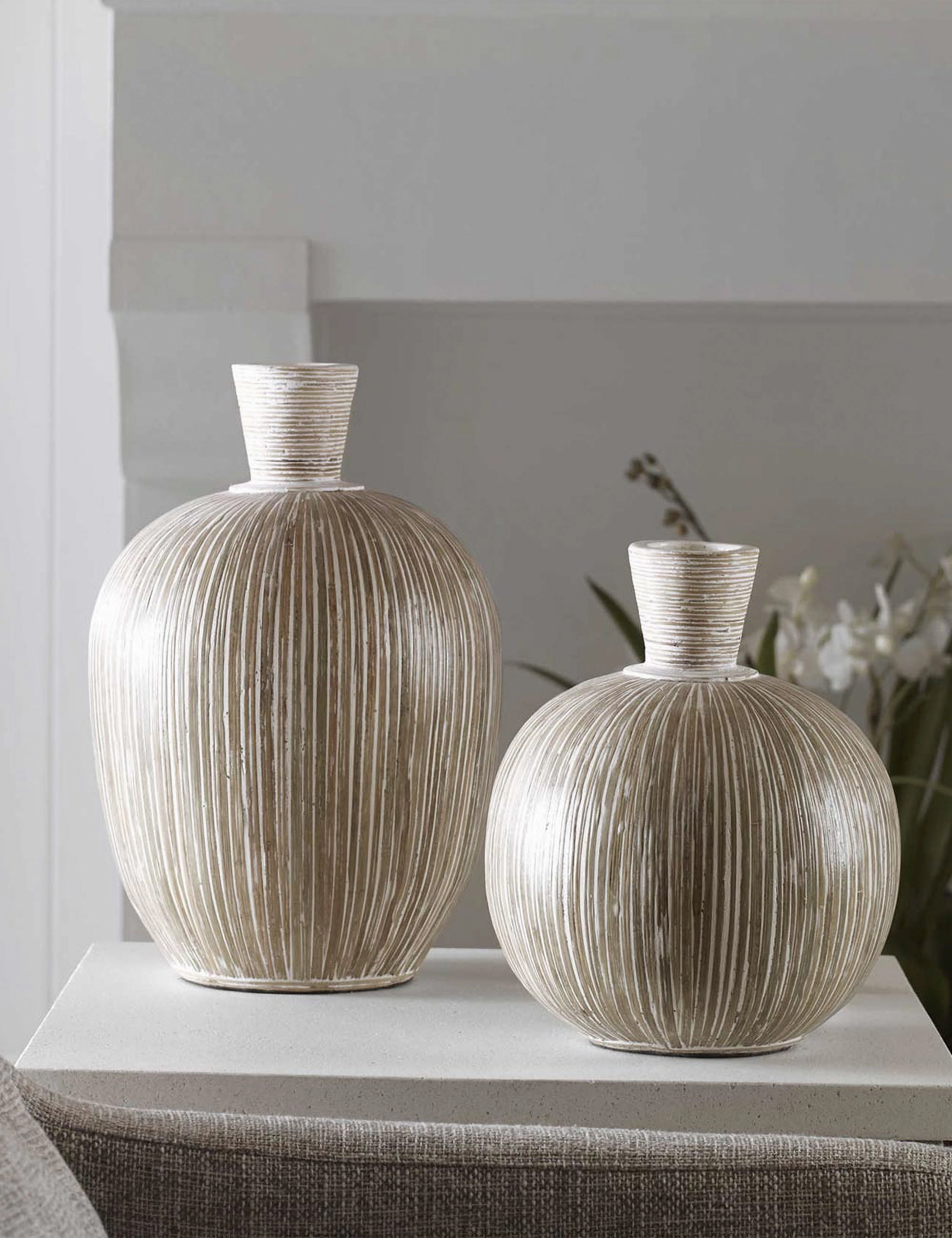 Saintes Decorative Vases (Set of 2) -  - 