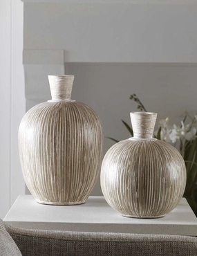Saintes Decorative Vases (Set of 2) -  - 