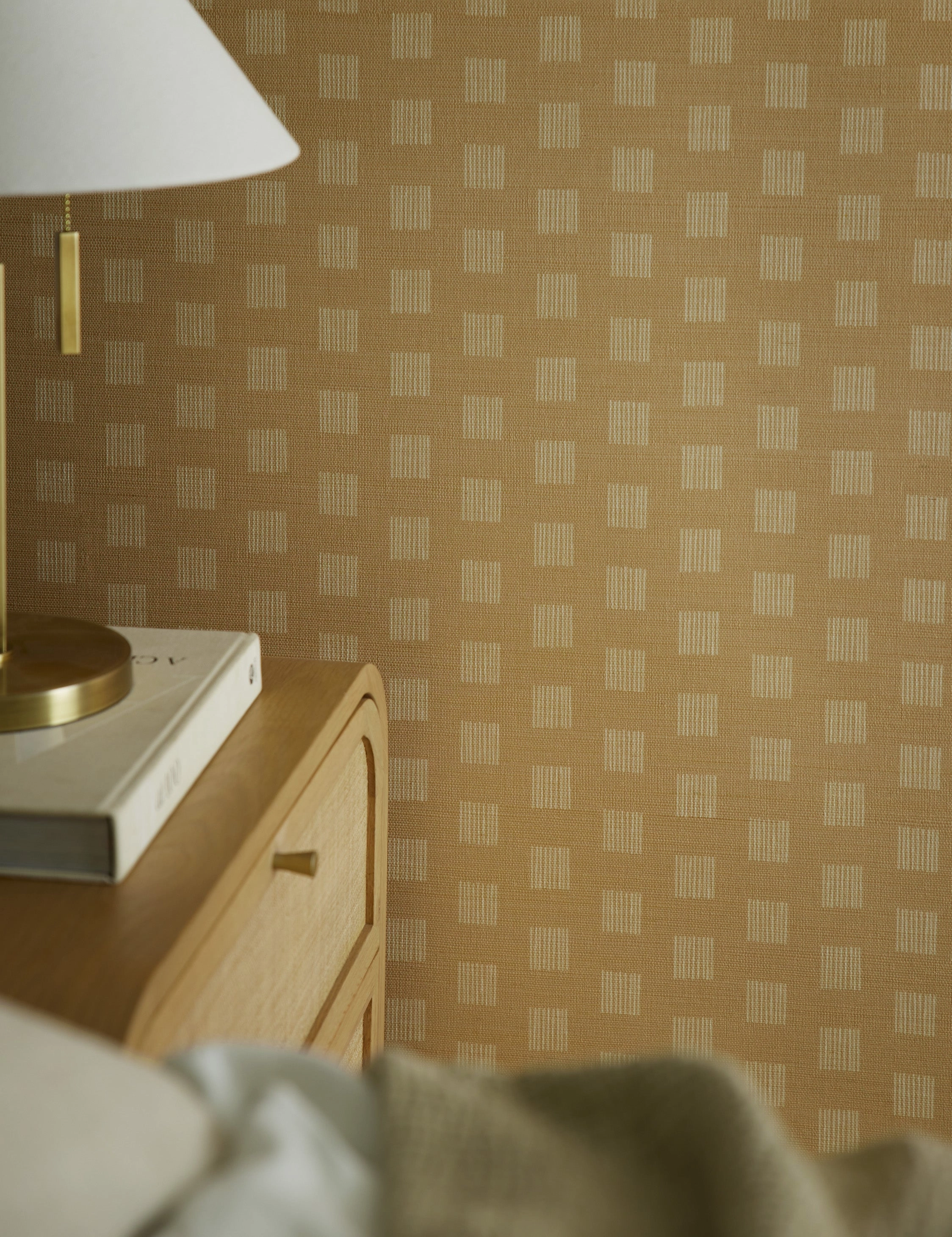 Sand Dune Grasscloth Wallpaper by lan Byrd
