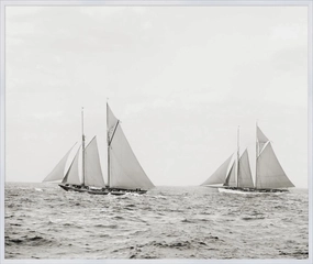 Saturday Sailing 2 Framed Wall Art 