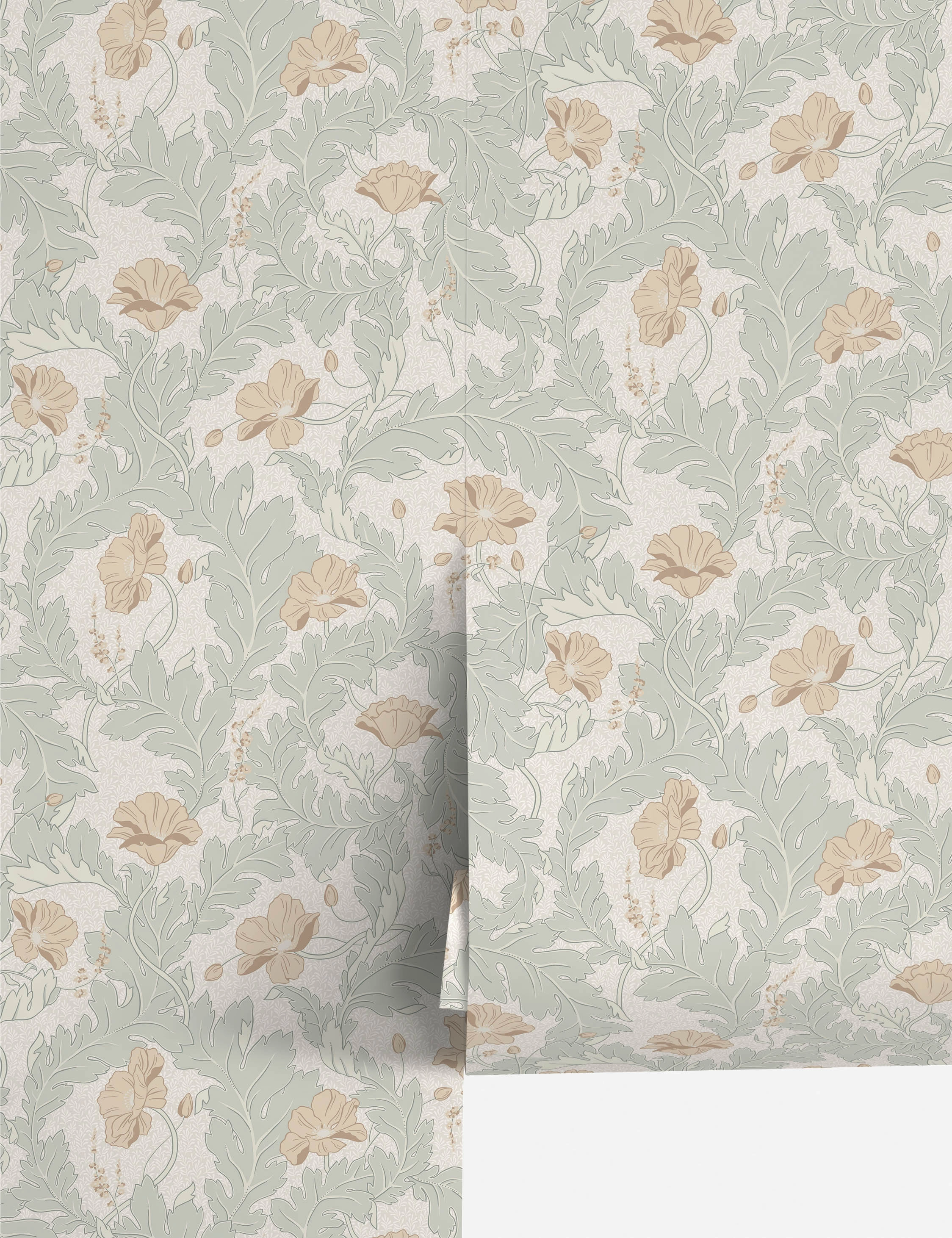 Scalamandre Charlotta Wallpaper by Sandberg