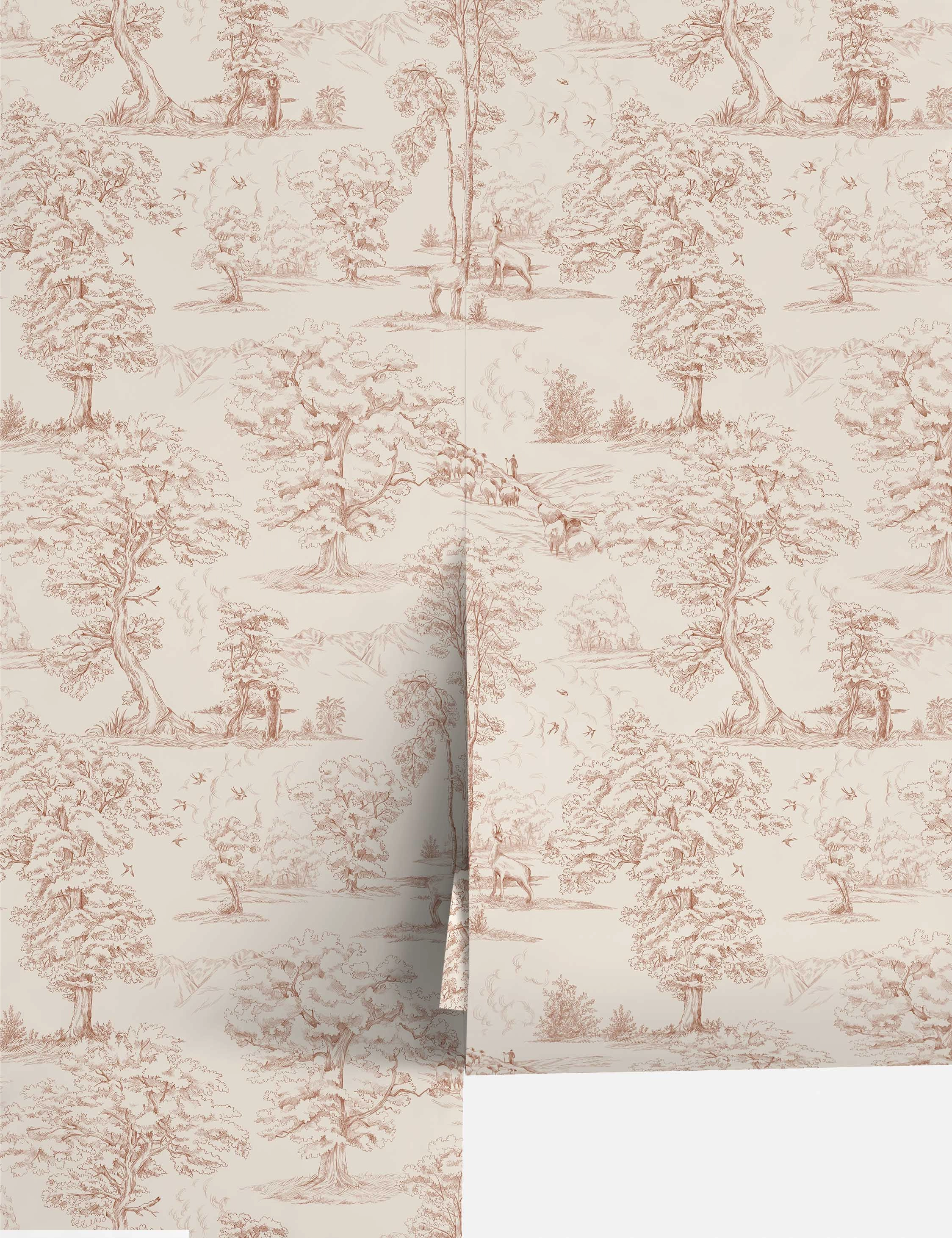 Scalamandre Montfort Wallpaper by Sandberg