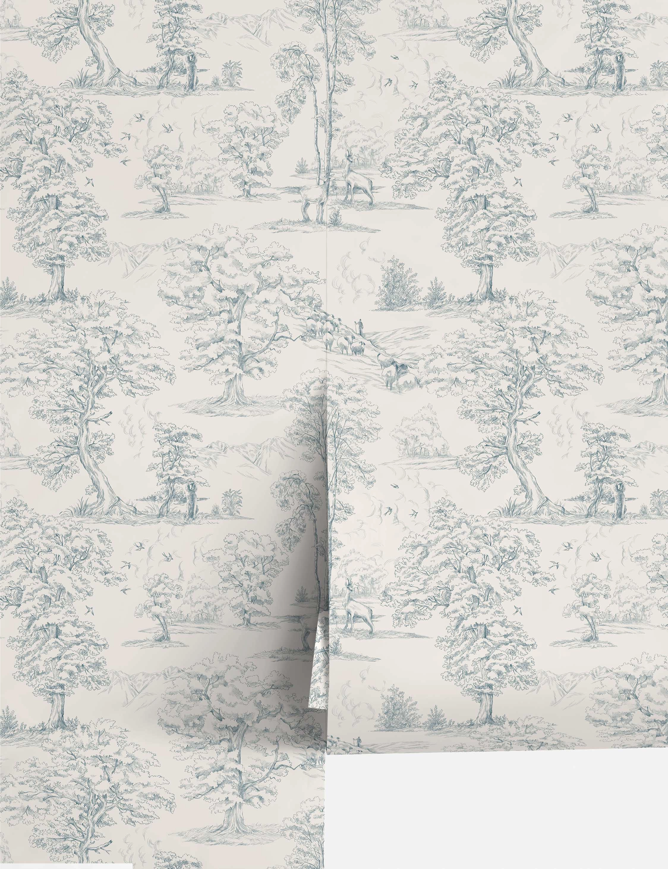 Scalamandre Montfort Wallpaper by Sandberg
