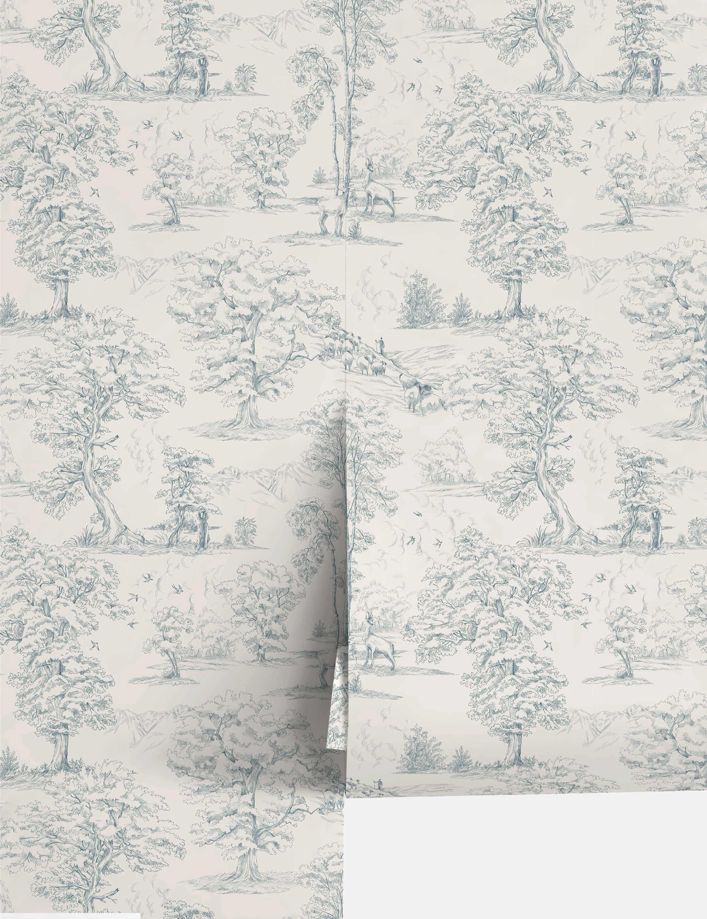 Scalamandre Montfort Wallpaper by Sandberg