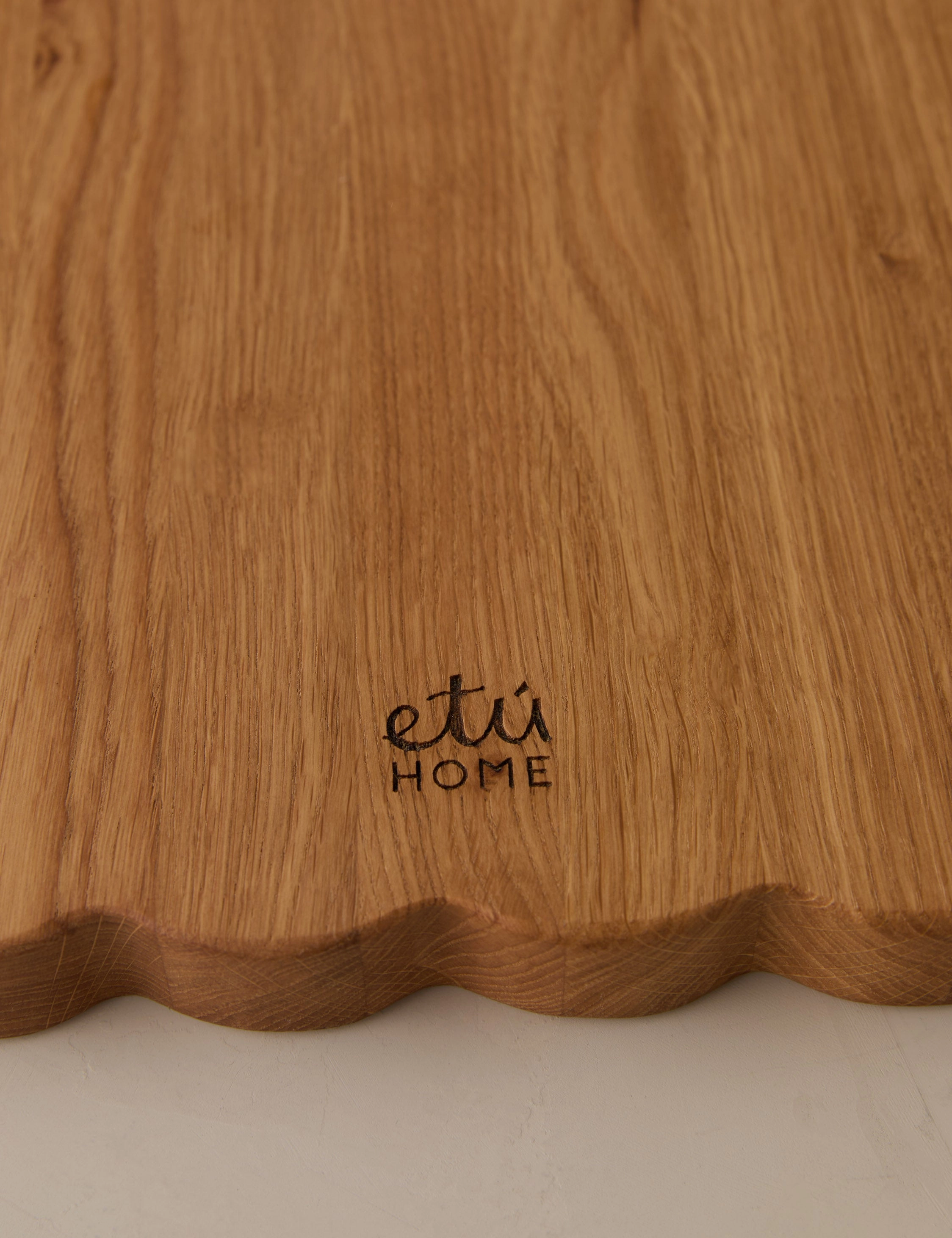 Scalloped Cutting Board by etHOME