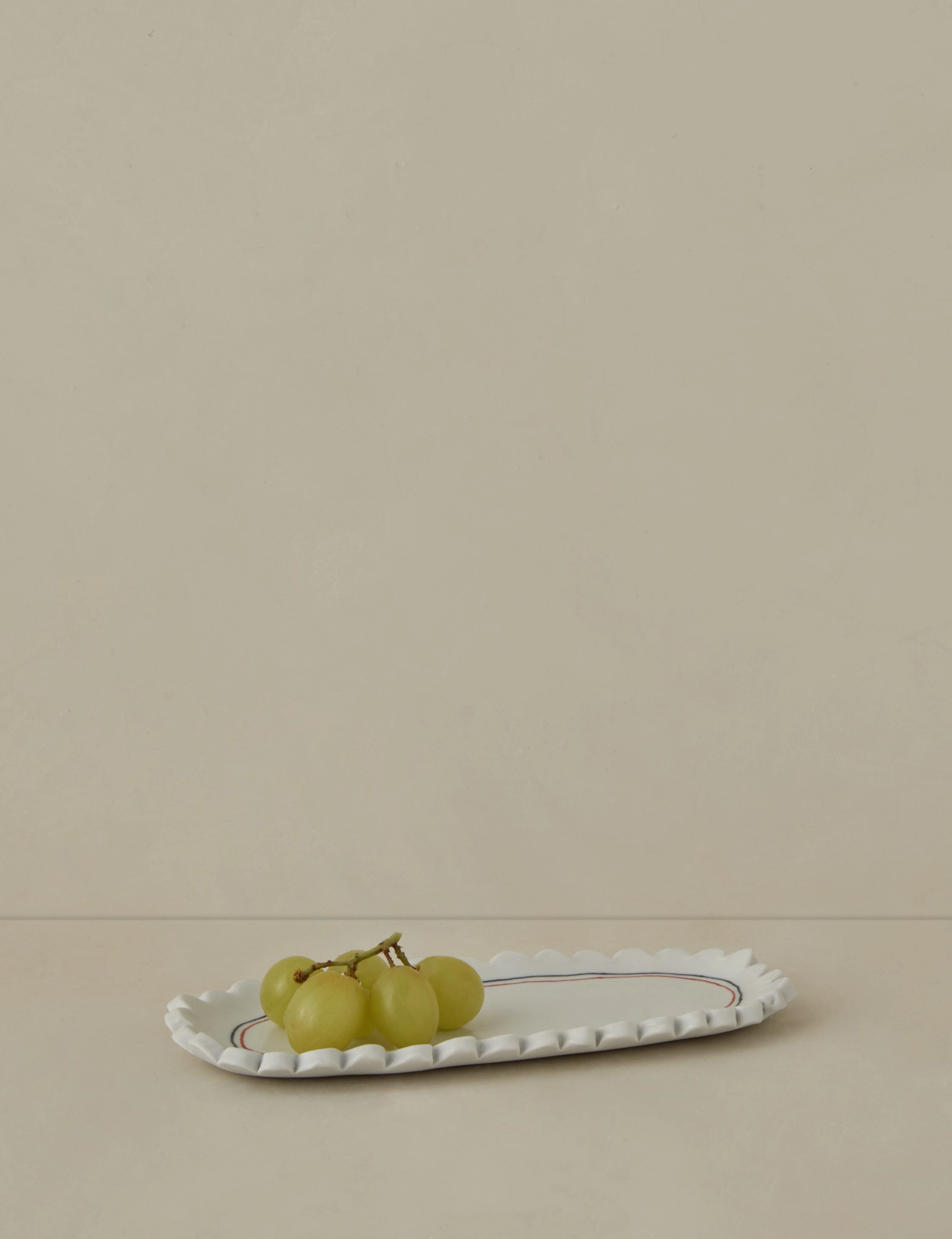 Scalloped Serving Dish by Stephanie Dawn Matthias