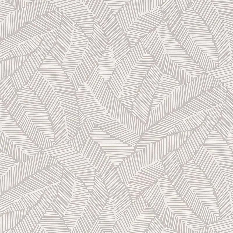 Schumacher Abstract Leaf Print Wallpaper
