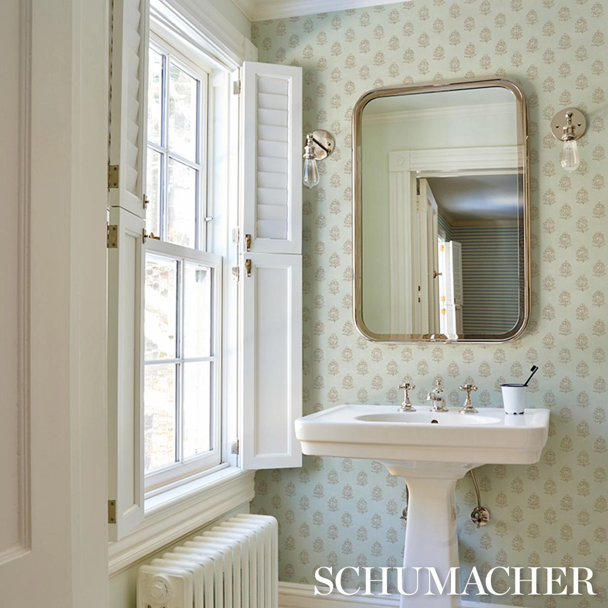 Schumacher Aditi Wallpaper
