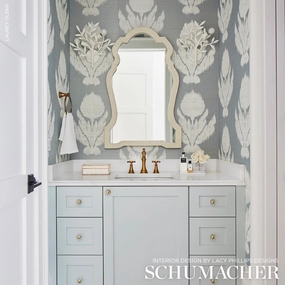 Schumacher Agra Sisal Wallpaper 