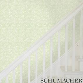 Schumacher Aldwyn Damask Wallpaper 
