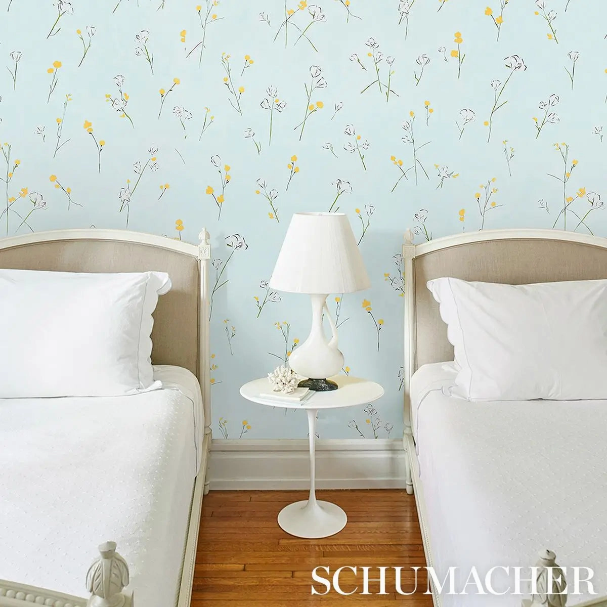 Schumacher Alex's Floral Wallpaper
