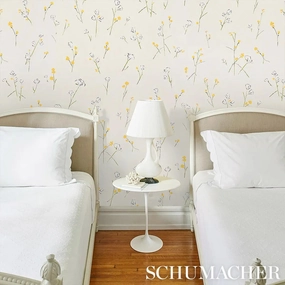 Schumacher Alex's Floral Wallpaper 