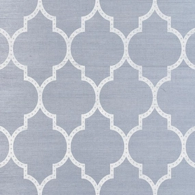 Schumacher Algiers Sisal Wallpaper 