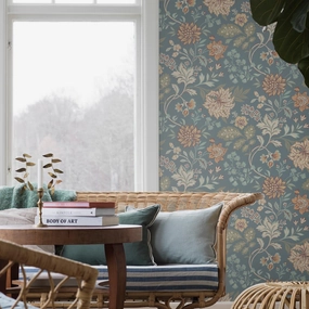 Schumacher Alicia Print Wallpaper 