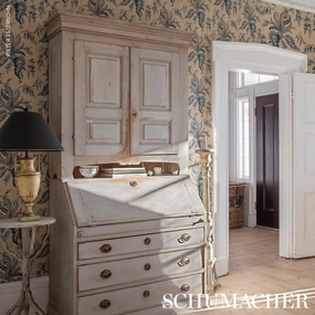 Schumacher Apolline Botanical Wallpaper 