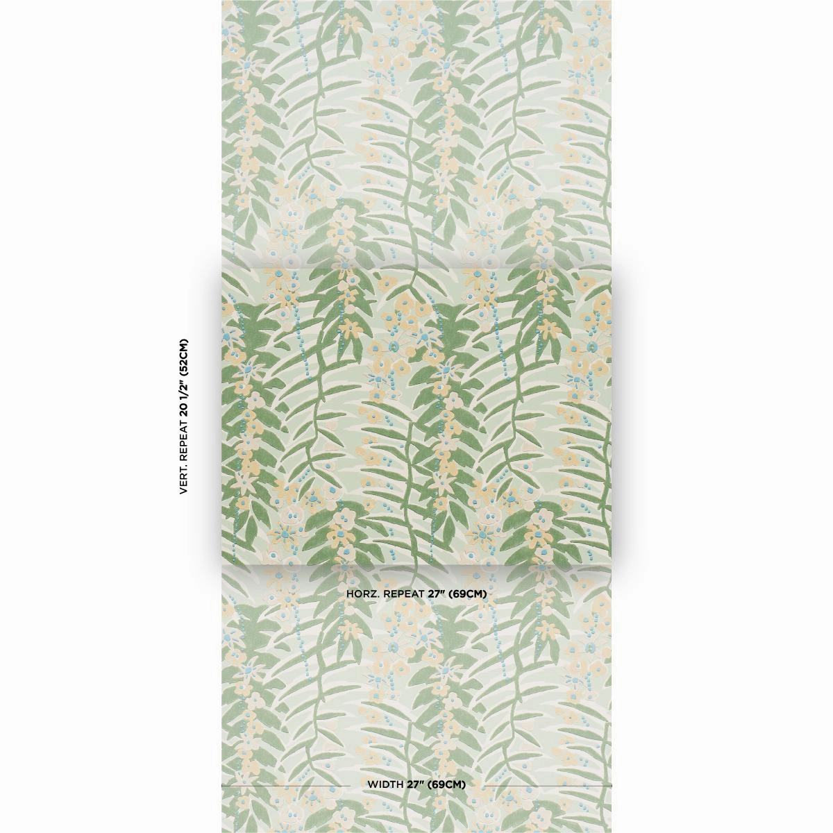 Schumacher Ashbee Botanical Wallpaper