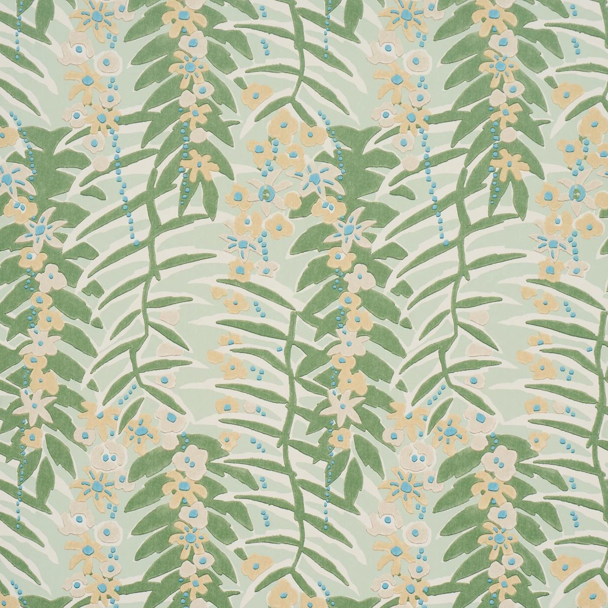 Schumacher Ashbee Botanical Wallpaper