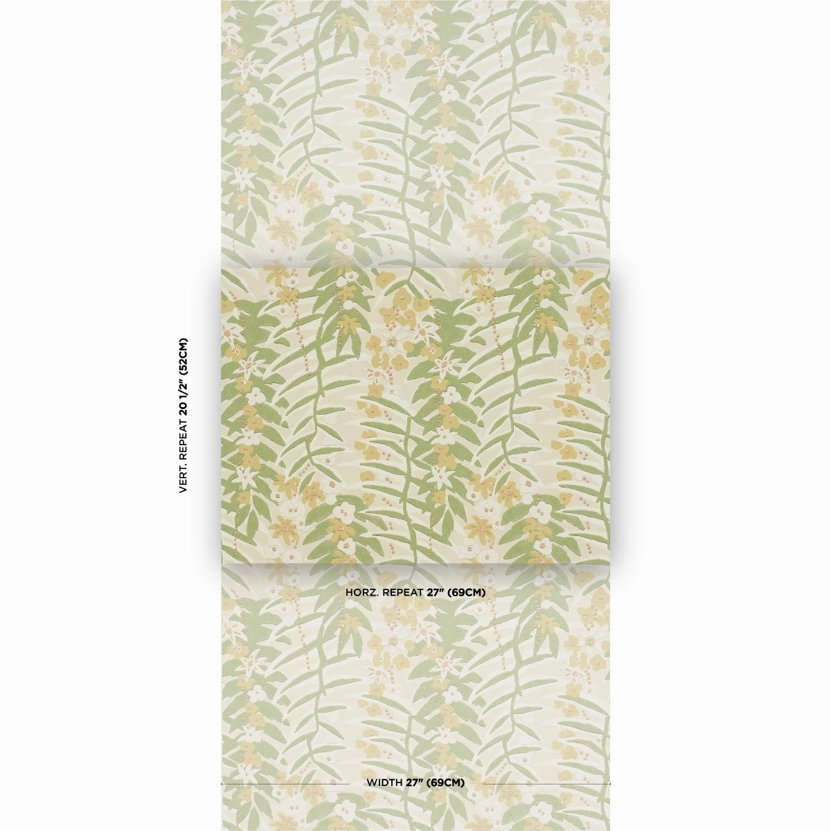 Schumacher Ashbee Botanical Wallpaper