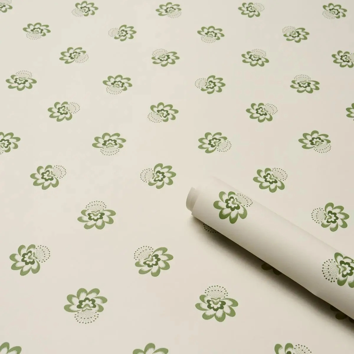 Schumacher Auclair Floral Wallpaper