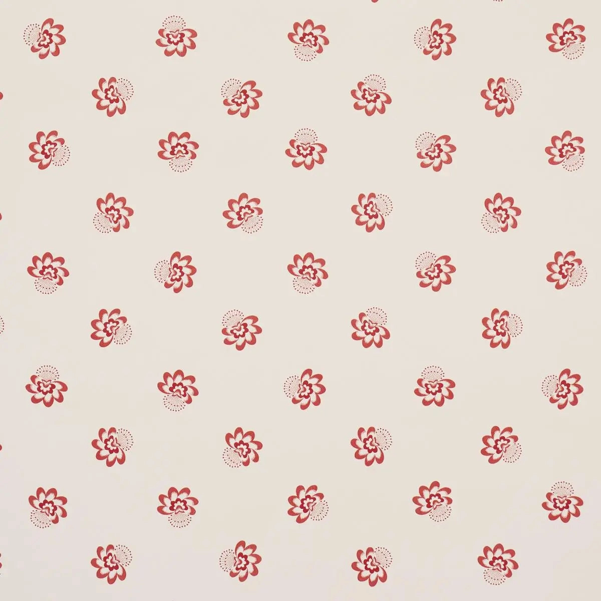 Schumacher Auclair Floral Wallpaper