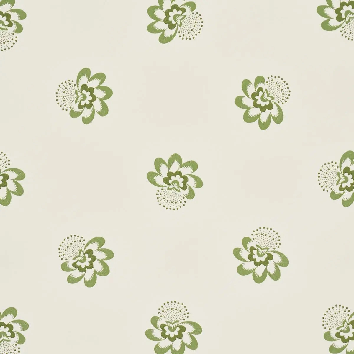 Schumacher Auclair Floral Wallpaper