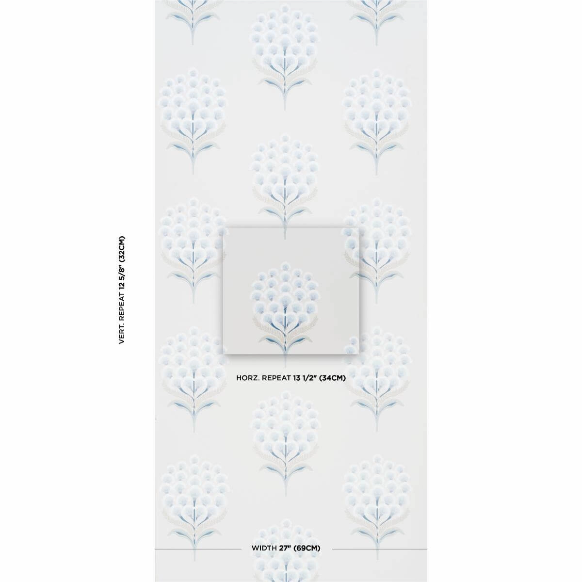 Schumacher Aurelia Wallpaper