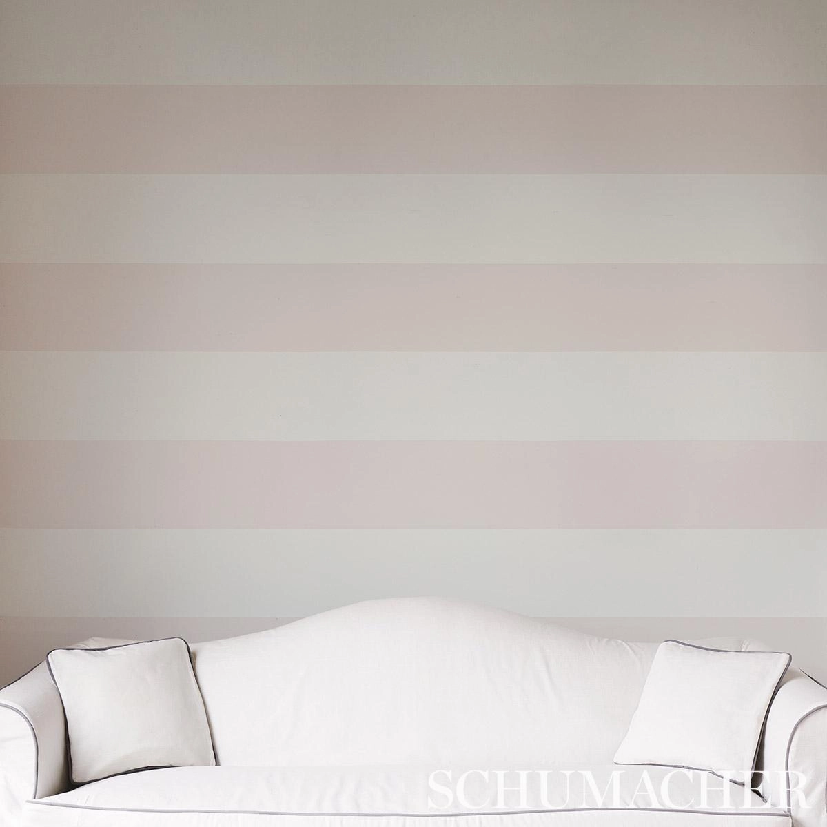 Schumacher Baxter Stripe Wallpaper